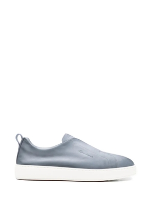 Santoni pull-tab sneakers - Blue