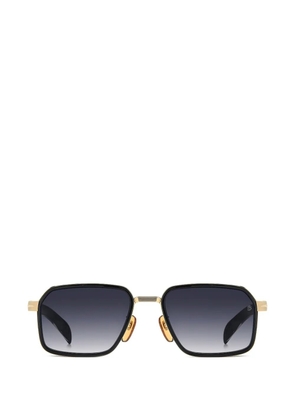 Eyewear by David Beckham geometric-frame sunglasses - Black