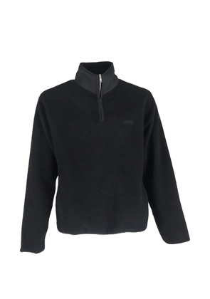 A.P.C. 2023 Island half-zip fleece sweater - Black