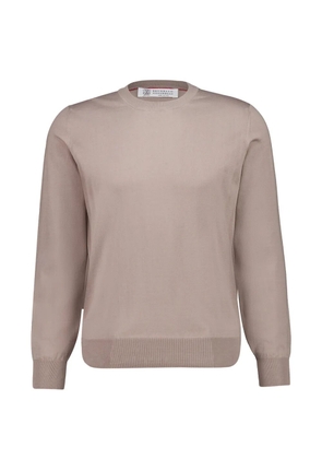 Brunello Cucinelli crew-neck sweater - Neutrals
