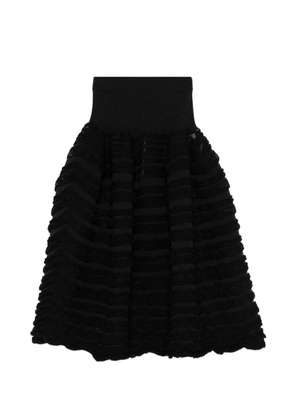 CFCL ruffled midi skirt - Black