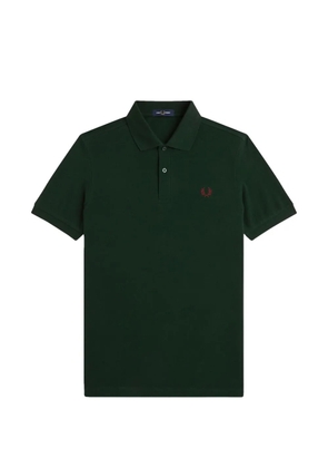 Fred Perry logo-detail polo shirt - Green