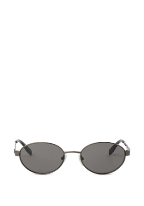 Karl Lagerfeld Monogram logo round sunglasses - Grey