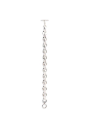 Patou asymmetric chain bracelet - Silver