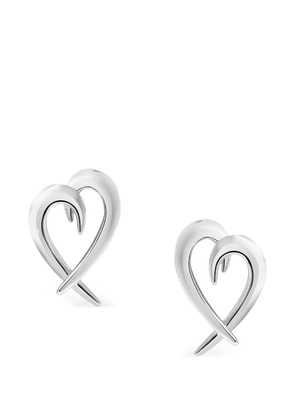 Shaun Leane hook heart earrings - Silver