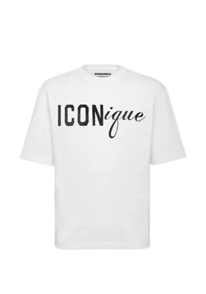 DSQUARED2 Iconique graphic T-shirt - White