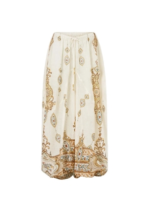 Camilla Ottoman Dynasty trousers - Neutrals