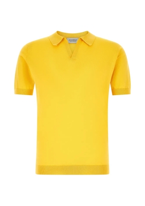 John Smedley Noah polo shirt - Yellow