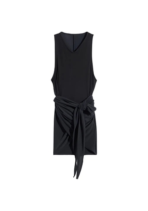 LEMAIRE draped wrap top - Black