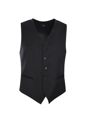 Tombolini V-neck waistcoat - Black