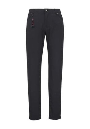 Marco Pescarolo five-pockets trousers - Black