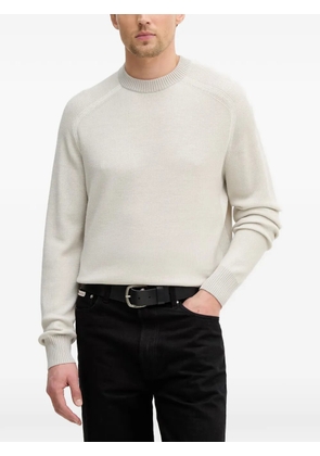 BOSS raglan-sleeve sweater - Neutrals