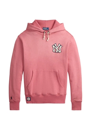 Polo Ralph Lauren logo-embroidered hoodie - Pink