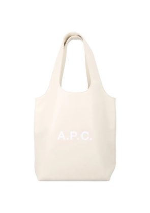 A.P.C. small Ninon tote bag - Neutrals