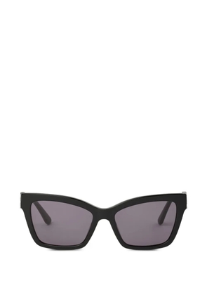 Karl Lagerfeld Glam Autograph logo sunglasses - Black