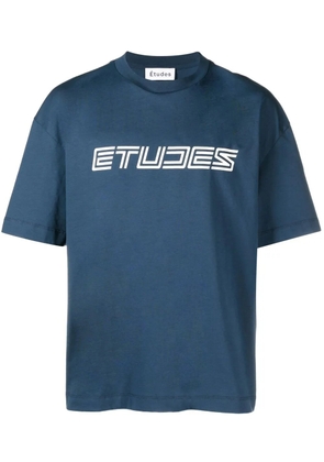 Études Studio Railway Spirit organic cotton T-shirt - Blue