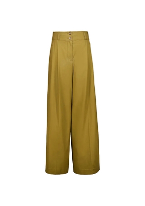ZIMMERMANN Luna drill tailored trousers - Green