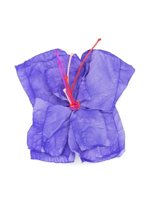 Gianluca Capannolo Grace logo-charm pin - Purple