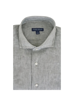 Peter Millar Astino button-fastening shirt - Grey