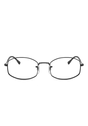Ray-Ban RX6510 rectangle-frame glasses - Black