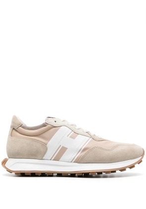 Hogan H601 panelled sneakers - Neutrals