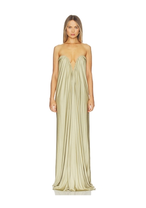 The New Arrivals by Ilkyaz Ozel Olivienne Dress in Neutral. Size 40/6. Also in 34/0.