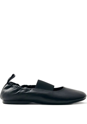 ALOHAS Sutton elastic-band gathered ballet flats - Black