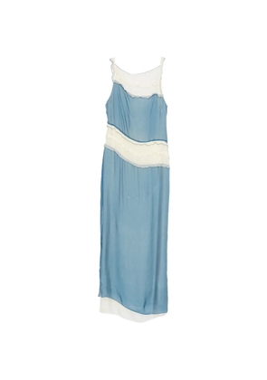 SIR. Aurelia ruffled maxi dress - Blue