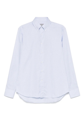 Canali checked shirt - Blue