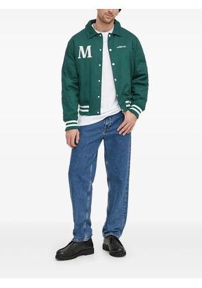 The Mercer Brand Varsity embroidery jacket - Green