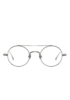Matsuda M3143 round-frame glasses - Silver