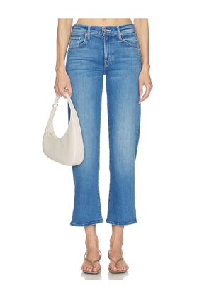 MOTHER The Mid Rise Zip Rambler Ankle Jeans in Blue. Size 23. Also in 24, 25, 26, 27, 28, 29, 30, 31, 32, 33, 34.