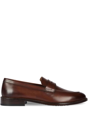 Paul Smith leather loafers - Brown