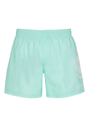 Balmain logo swim shorts - Blue