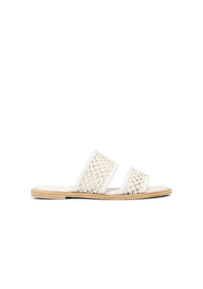 Seychelles Water Lily Sandal in White. Size 6.5. Also in 9.5.