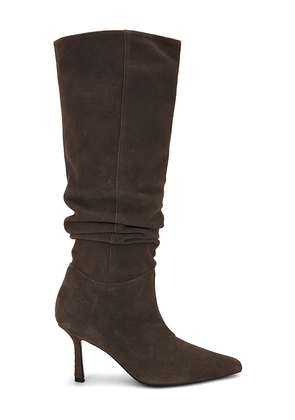 RAYE Dani Extended Calf Boot in Chocolate. Size 7. Also in 8.