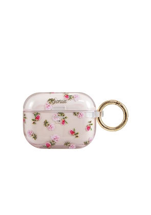 Sonix Roses Are Red Airpod Case in Pink.