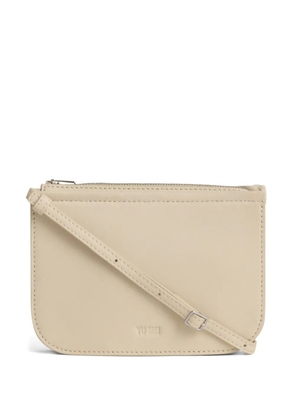 Yu Mei zip lambskin bag - Neutrals