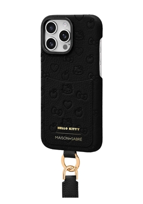 MAISON de SABRÉ sling iPhone 16 Pro case - Black