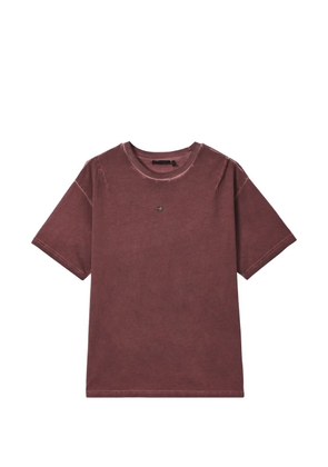 FIVE CM chest-appliqué T-shirt - Red