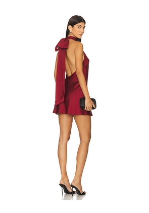 Show Me Your Mumu Lisa Mini Dress in Burgundy. Size XL. Also in XS.