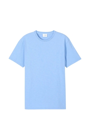 Closed short-sleeved T-shirt - Blue