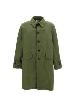 L'impermeabile button coat - Green