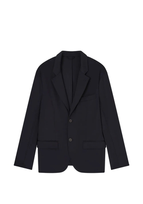 Emporio Armani buttoned single-breasted jacket - Blue