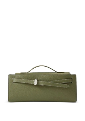 Veronica Beard Dash top-handle clutch bag - Green