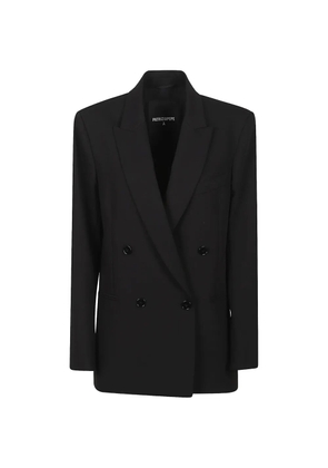Patrizia Pepe double-breasted blazer - Black