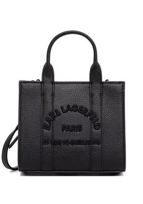 Karl Lagerfeld mini Rue St-Guillaume tote bag - Black