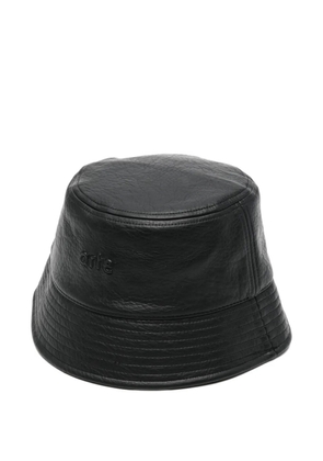Arte Antwerp embossed bucket beanie hat - Black