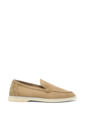 Scarosso Ludovica suede loafers - Neutrals