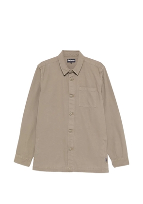 Barbour chest-pocket buttoned shirt - Green